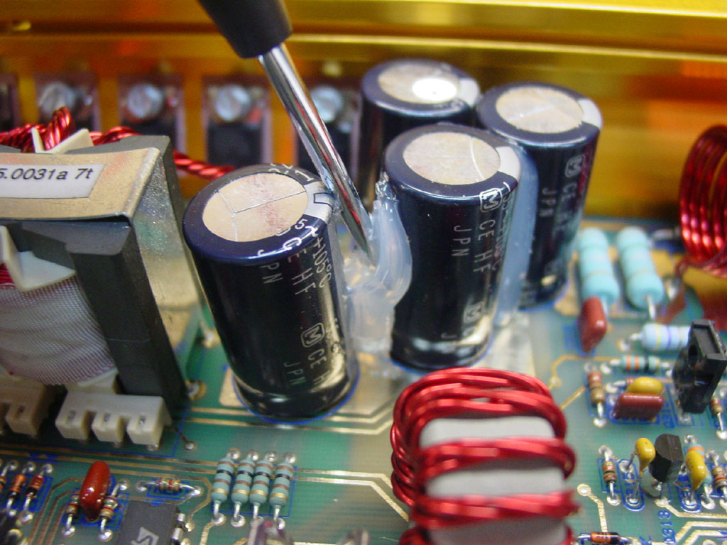 Leaking Phoenix Gold Capacitor Replacement Tutorial